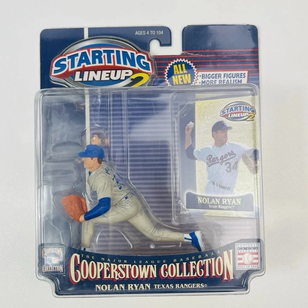 Starting Lineup 2 Cooperstown Collection Nolan Ryan Action Figure